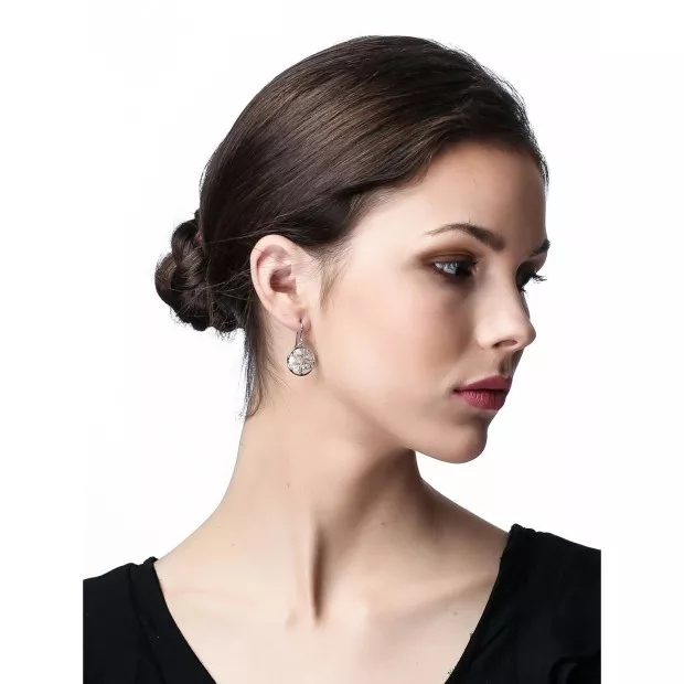 Orphelia Oceane Silver Drop Earrings ZO-7090