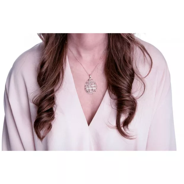Orphelia Pina Silver Chain With Pendant ZK-7191/RG