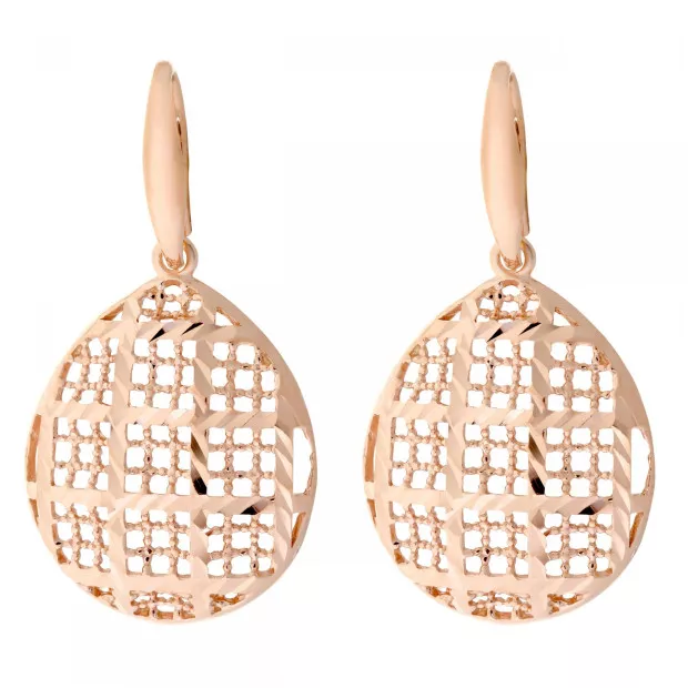 Orphelia Pina Silver Drop Earrings ZO-7191/RG