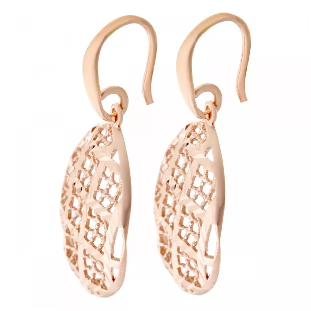 Orphelia Pina Silver Drop Earrings ZO-7191/RG