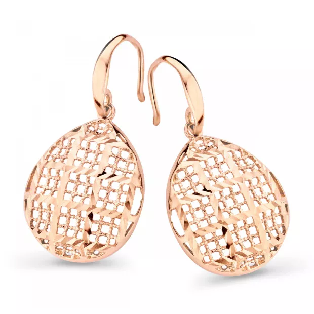 orphelia Pina Silver Drop Earrings ZO-7191/RG
