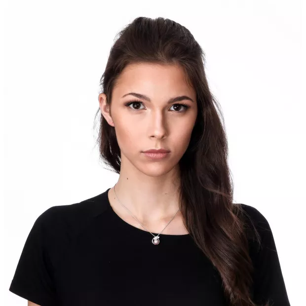 Orphelia Orphelia® 'Alanna' Women's Sterling Silver Chain With Pendant - Silver ZH-7117