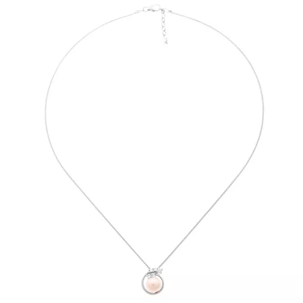 Orphelia Orphelia® 'Alanna' Women's Sterling Silver Set: Chain-Pendant + Earrings - Silver SET-7117