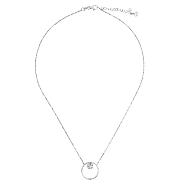 Orphelia Orphelia® 'Alessia' Women's Sterling Silver Chain With Pendant - Silver ZK-7382
