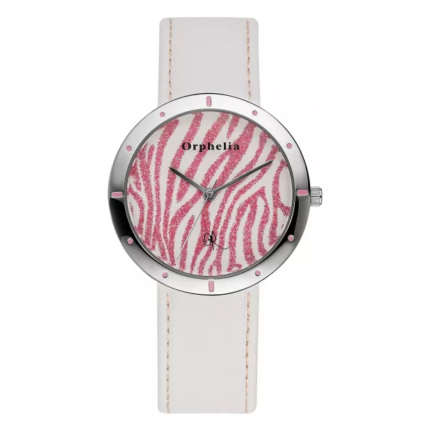 orphelia Orphelia® Analogue 'Zebra' Women's Watch 122-1709-71 orphelia Orphelia® Analogue 'Zebra' Women's Watch 122-1709-71
