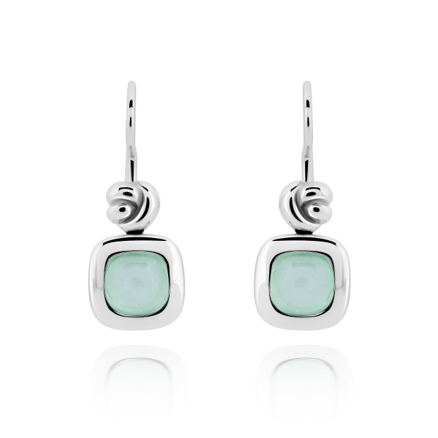 Orphelia Orphelia® 'Anat' Women's Sterling Silver Set: Necklace + Earrings + Ring - Silver SET-7467