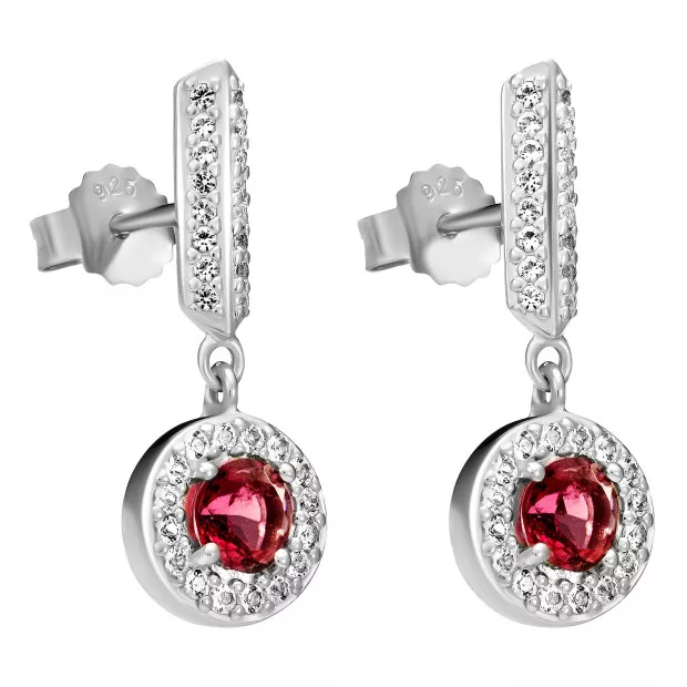 Orphelia Orphelia® 'Bristol' Women's Sterling Silver Drop Earrings - Silver ZO-7579/P