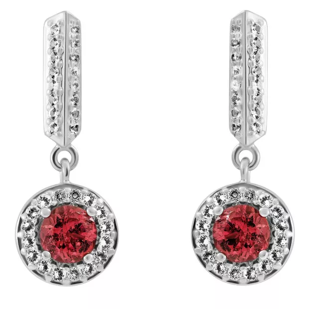 orphelia Orphelia® 'Bristol' Women's Sterling Silver Drop Earrings - Silver ZO-7579/P