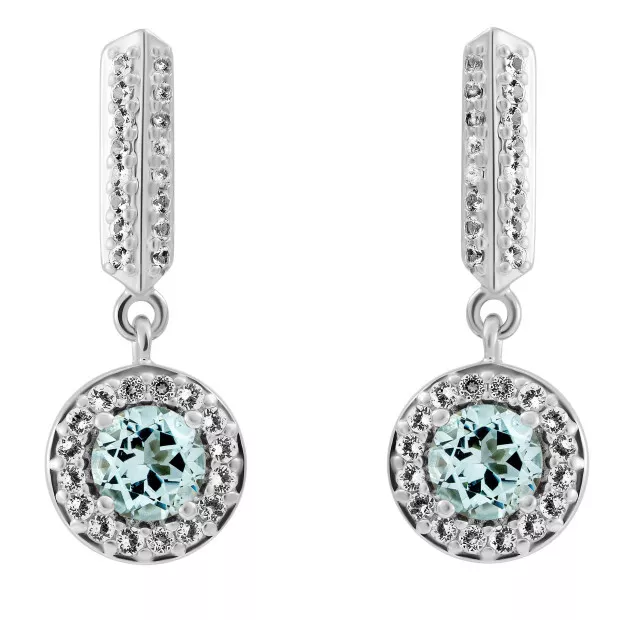 orphelia Orphelia® 'Bristol' Women's Sterling Silver Drop Earrings - Silver ZO-7579/B