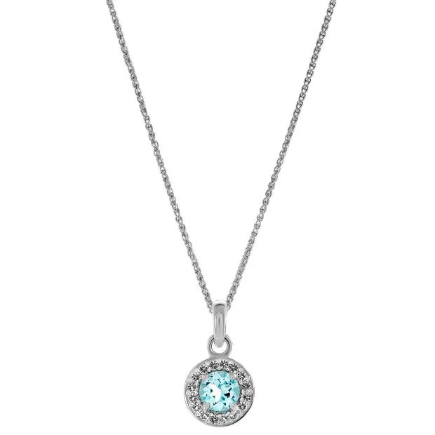 orphelia Orphelia® 'Bristol' Women's Sterling Silver Pendant with Chain - Silver ZH-7579/B