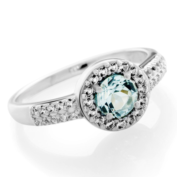 Orphelia Orphelia® 'Bristol' Women's Sterling Silver Ring - Silver ZR-7579/B