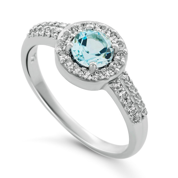Orphelia Orphelia® 'Bristol' Women's Sterling Silver Ring - Silver ZR-7579/B