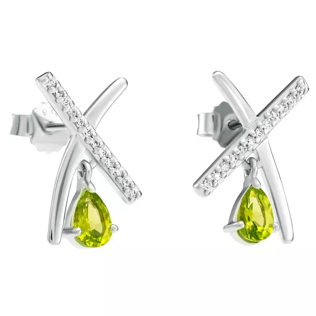 Orphelia Orphelia® 'Charlotte' Women's Sterling Silver Drop Earrings - Silver ZO-7580/P