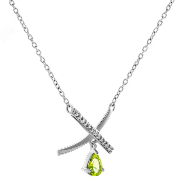 Orphelia Orphelia® 'Charlotte' Women's Sterling Silver Necklace - Silver ZK-7580/P