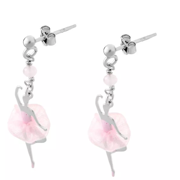 Orphelia Orphelia® Child's Sterling Silver Drop Earrings - Silver ZO-7131