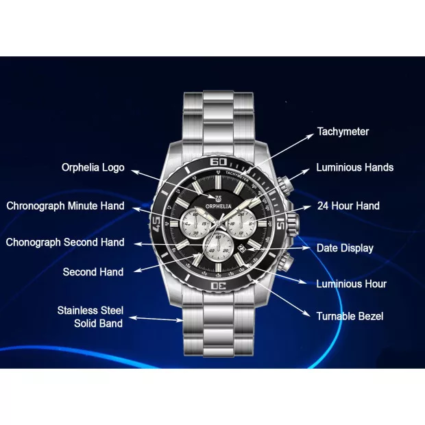 Orphelia Orphelia® Chronograph 'New Wave' Men's Watch OR82600