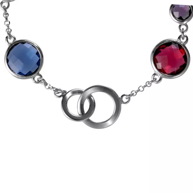 Orphelia Orphelia® 'Eloise' Women's Sterling Silver Bracelet - Silver ZA-7409