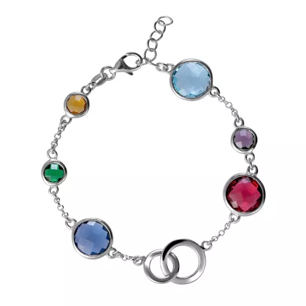 orphelia Orphelia® 'Eloise' Women's Sterling Silver Bracelet - Silver ZA-7409