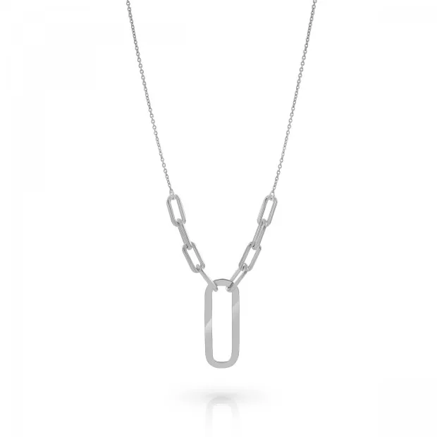 orphelia Orphelia® 'Essence' Women's Sterling Silver Necklace - Silver ZK-7560