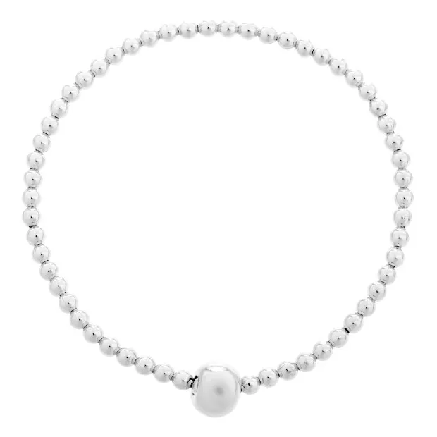 Orphelia Orphelia® 'Faye' Women's Sterling Silver Bracelet - Silver ZA-7157