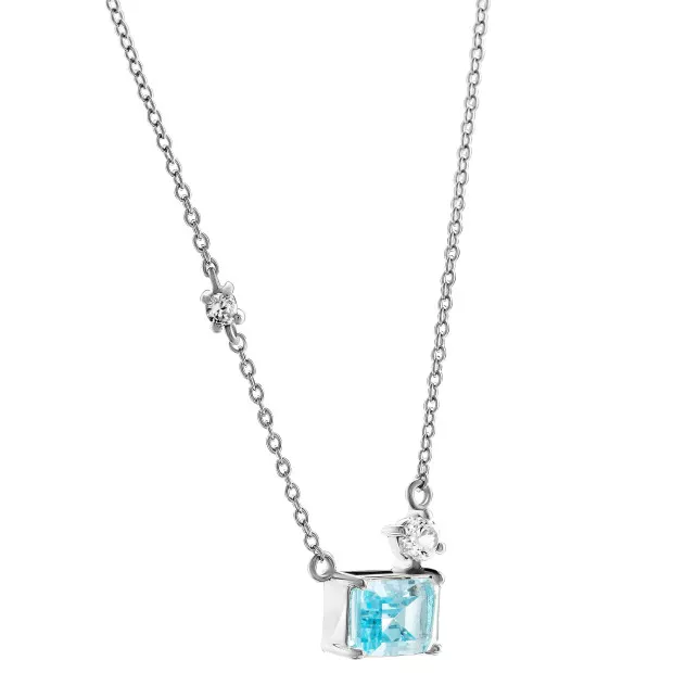 Orphelia Orphelia® 'Fira' Women's Sterling Silver Necklace - Silver ZK-7571
