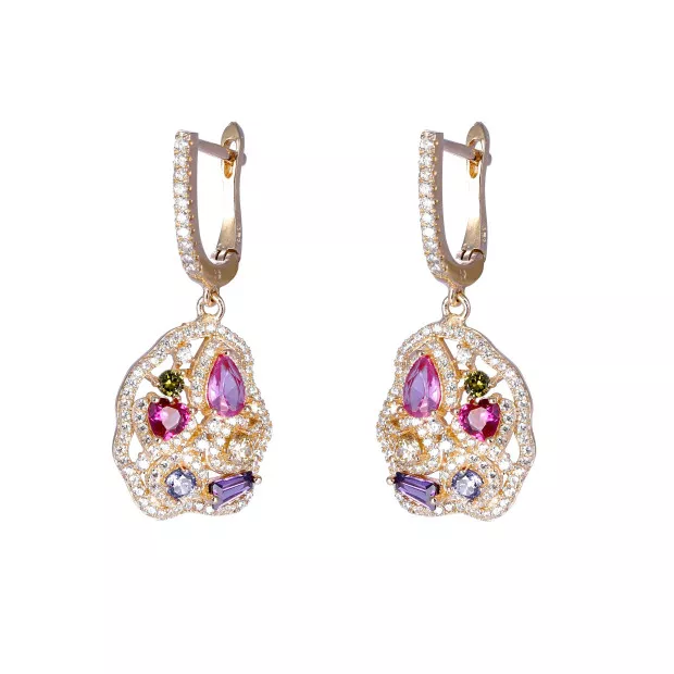 Orphelia Orphelia® 'Marosetti' Women's Sterling Silver Drop Earrings - Rose ZO-7427/RG