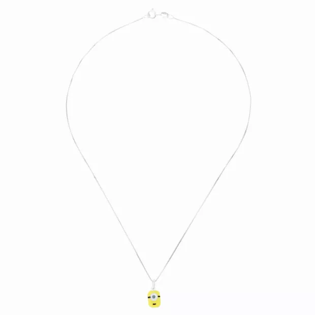 Orphelia Orphelia® 'Minion' Child's Sterling Silver Set: Chain-Pendant + Bracelet - Silver SET-7135/1