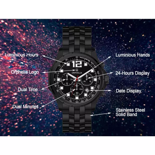 Orphelia Orphelia® Multi Dial 'La Grande' Men's Watch OR82701