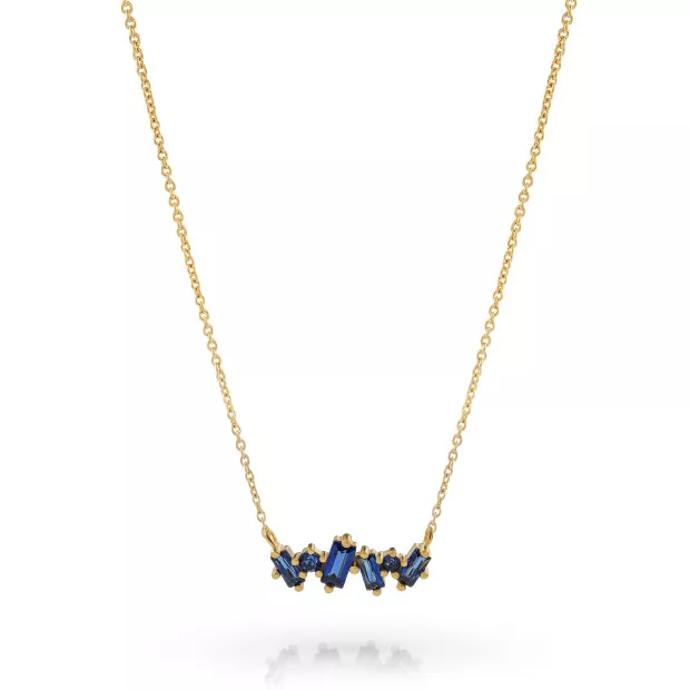 orphelia Orphelia® 'Novel' Women's Sterling Silver Necklace - Gold ZK-7534