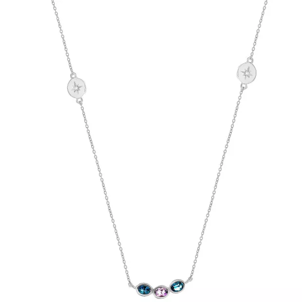 orphelia Orphelia® 'Regula' Women's Sterling Silver Necklace - Silver ZK-7578