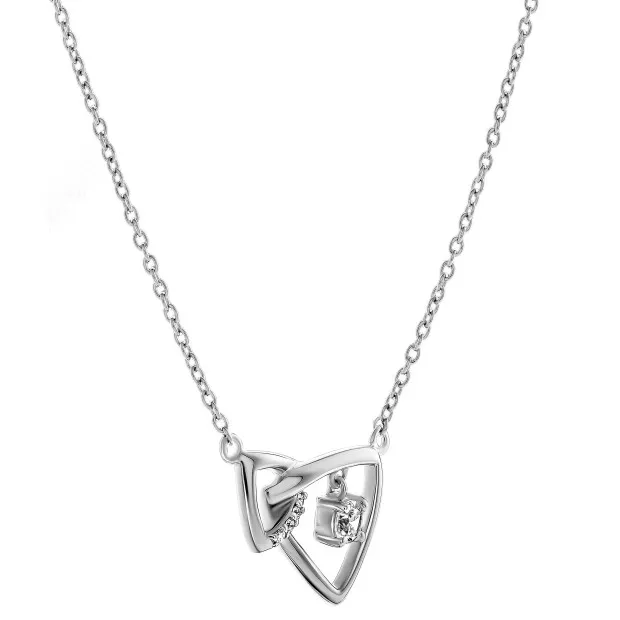 Orphelia Orphelia® 'Santorini' Women's Sterling Silver Necklace - Silver ZK-7570