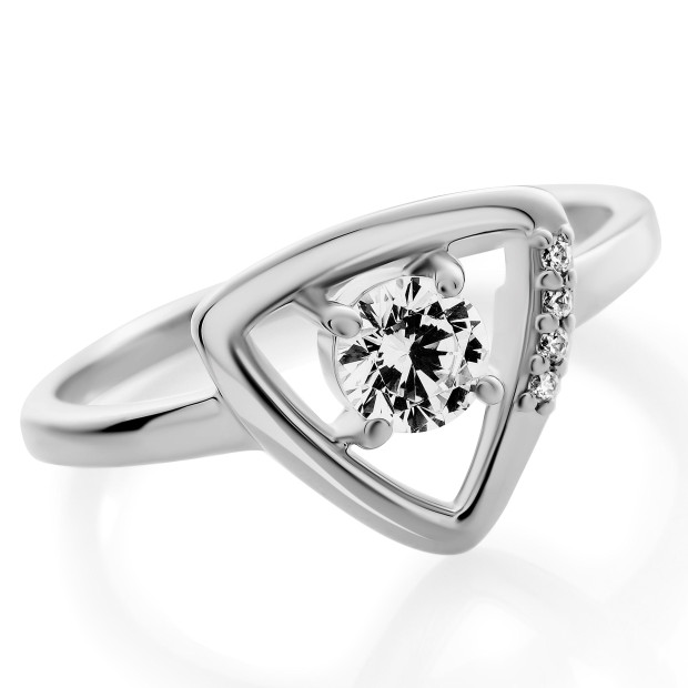 Orphelia Orphelia® 'Santorini' Women's Sterling Silver Ring - Silver ZR-7570