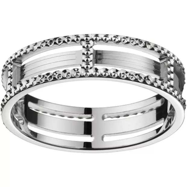Orphelia Orphelia® Unisex's Sterling Silver Wedding Ring - Silver OR5285/5/A1/54