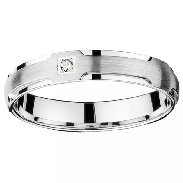 Orphelia Orphelia® Unisex's Sterling Silver Wedding Ring - Silver OR4M4414/A1/35/1/15/54