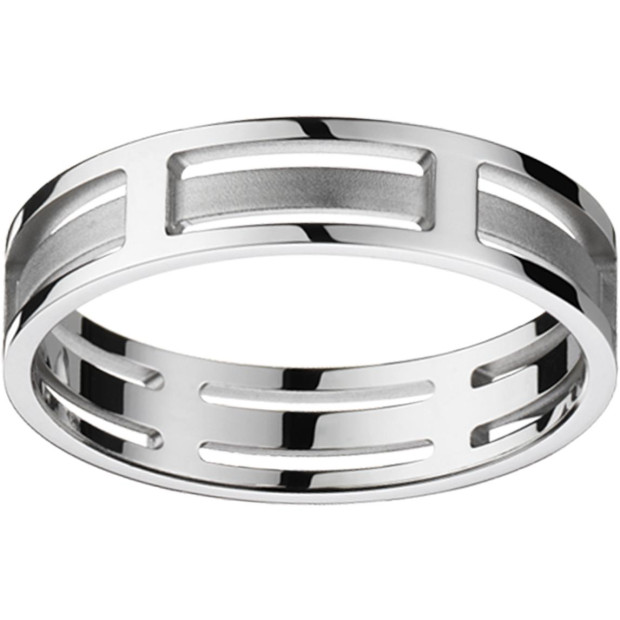 Orphelia Orphelia® Unisex's Sterling Silver Wedding Ring - Silver OR5283/N/A1/5/54