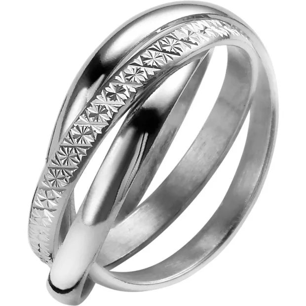 orphelia Orphelia® Unisex's Sterling Silver Wedding ring - Silver OR4503/54