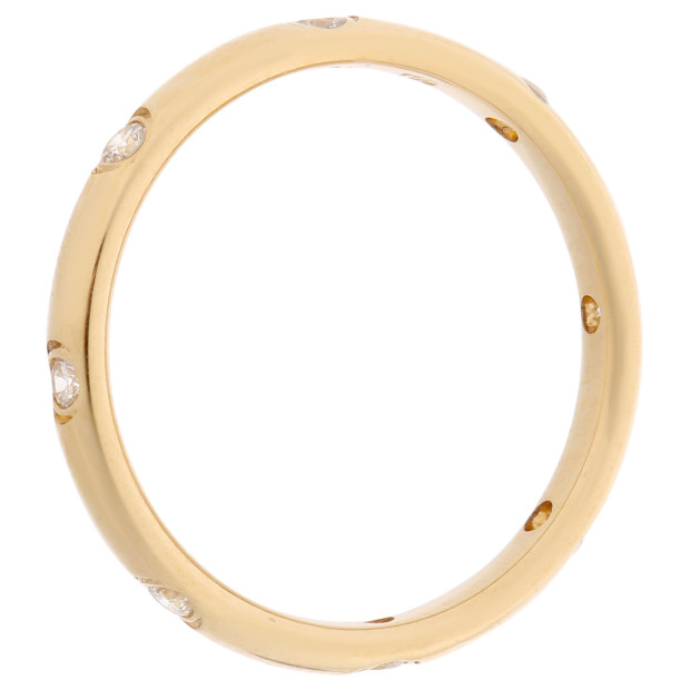 Orphelia Orphelia® Unisex's Yellow Gold 18C Ring - Gold RD-3084