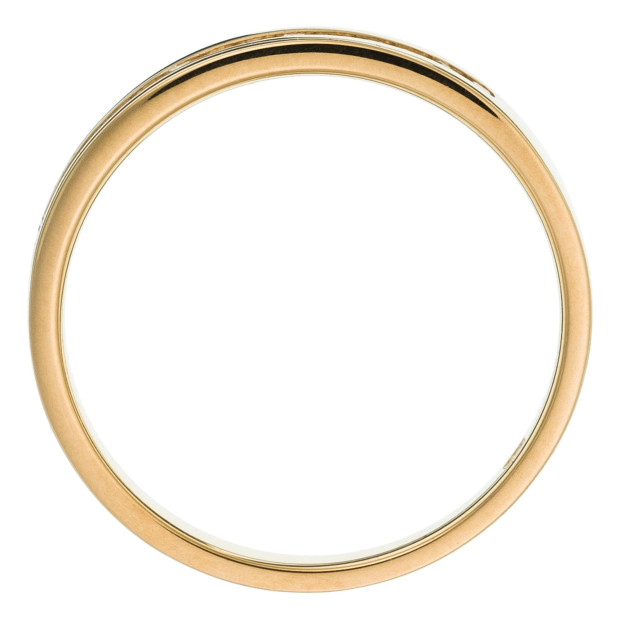 Orphelia Orphelia® Unisex's Yellow Gold 18C Ring - Gold RD-33185