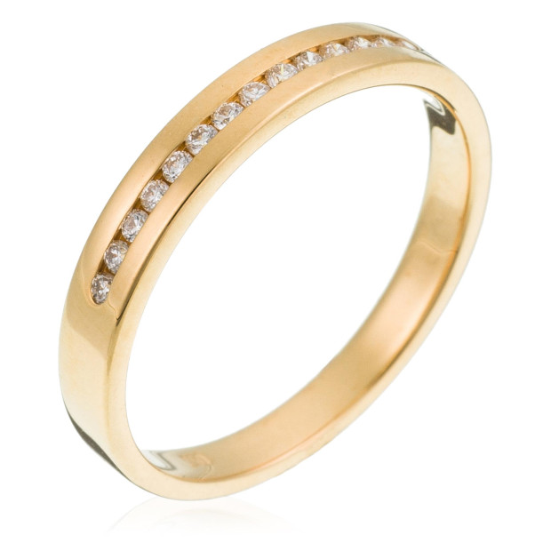 orphelia Orphelia® Unisex's Yellow gold 18C Ring - Gold RD-33185