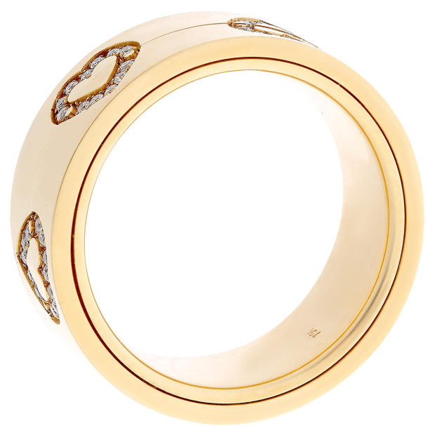 Orphelia Orphelia® Unisex's Yellow Gold 18C Ring - Gold RD-33405
