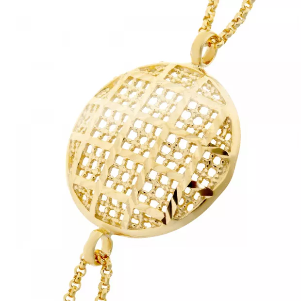 Orphelia Orphelia® Women's Sterling Silver Bracelet - Gold ZA-7189/G