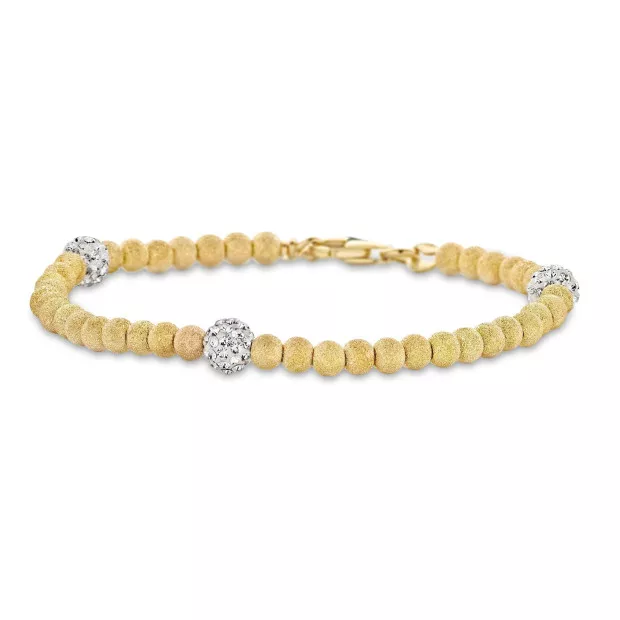 orphelia Orphelia® Women's Sterling Silver Bracelet - Gold ZA-1992