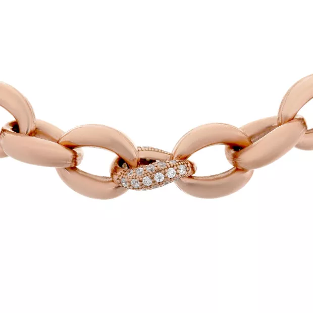 Orphelia Orphelia® Women's Sterling Silver Bracelet - Rose ZA-7175/RG