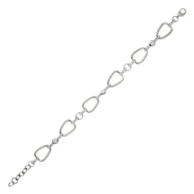 Orphelia Orphelia® Women's Sterling Silver Bracelet - Silver ZA-1907