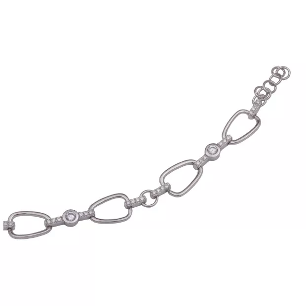orphelia Orphelia® Women's Sterling Silver Bracelet - Silver ZA-1907