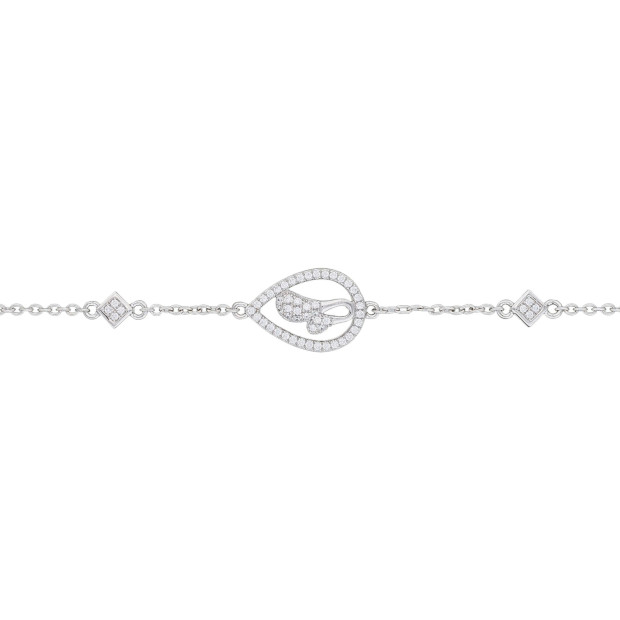 Orphelia Orphelia® Women's Sterling Silver Bracelet - Silver ZA-1000