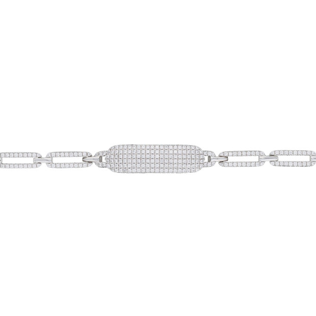 Orphelia Orphelia® Women's Sterling Silver Bracelet - Silver ZA-1003