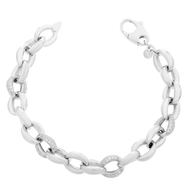 orphelia Orphelia® Women's Sterling Silver Bracelet - Silver ZA-7175