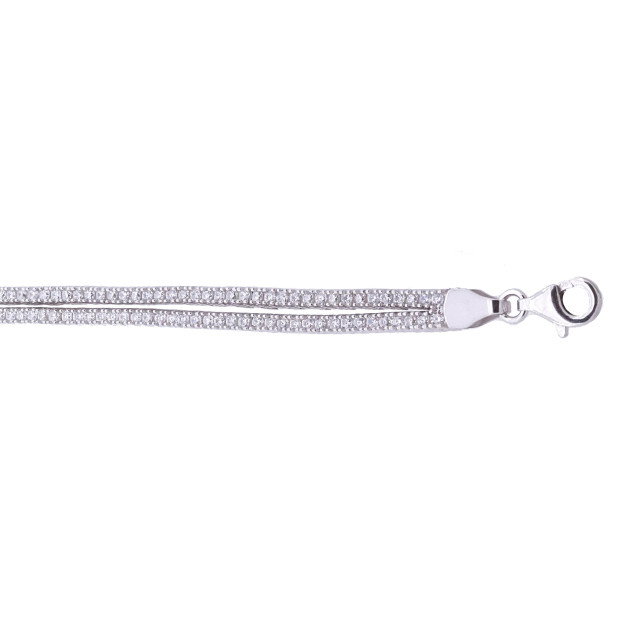 Orphelia Orphelia® Women's Sterling Silver Bracelet - Silver ZA-1006
