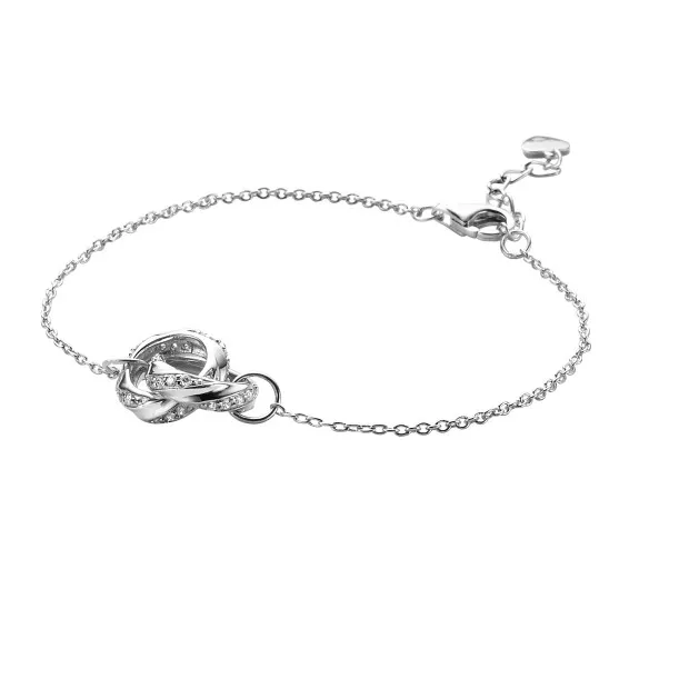 orphelia Orphelia® Women's Sterling Silver Bracelet - Silver ZA-7052